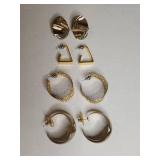 Gold Tone Fashion Earring Collection
