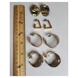 Gold Tone Fashion Earring Collection