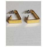 Gold Tone Fashion Earring Collection