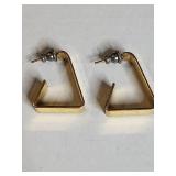 Gold Tone Fashion Earring Collection