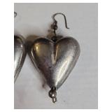 Silver Tone Jewelry Set - 3 Pairs of Earrings