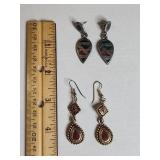 Southwestern Style Mixed Metal Earring Sets