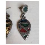 Southwestern Style Mixed Metal Earring Sets