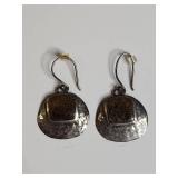 Silpada .925 Sterling Silver Disc Earrings 5g
