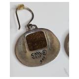 Silpada .925 Sterling Silver Disc Earrings 5g