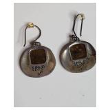 Silpada .925 Sterling Silver Disc Earrings 5g