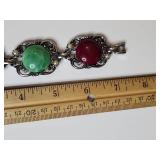 Multi-Color Moonstone and Pearl Jewelry Set