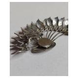 Vintage Ear Climber Cuff Silver Tone