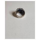 Vintage .925 Sterling Silver and Marcasite Ring 8.9g