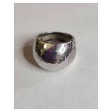 Silpada .925 Sterling Silver Domed Band Ring 10g