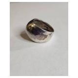 Silpada .925 Sterling Silver Domed Band Ring 10g