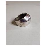 Silpada .925 Sterling Silver Domed Band Ring 10g