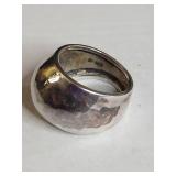 Silpada .925 Sterling Silver Domed Band Ring 10g