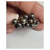 Silpada .925 Sterling Silver Grape Cluster Ring 18.9g