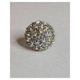 Sarah Coventry Crystal Cluster Ring