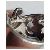 Silpada .925 Sterling Silver Open Work Cutout Band Ring 10g