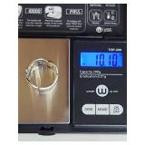 Silpada .925 Sterling Silver Open Work Cutout Band Ring 10g