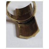 Silpada Pearl and Purple Crystal Statement Ring