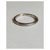 Silpada .925 Sterling Silver Band Ring 3.21g
