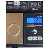 Silpada .925 Sterling Silver Band Ring 3.21g