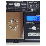 .925 Sterling Silver CZ Eternity Ring