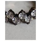 .925 Sterling Silver CZ Eternity Ring