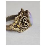 Ornate Opal Statement Ring