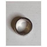 Silpada .925 Sterling Silver Grooved Band Ring 17g