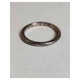 Silpada .925 Sterling Silver Band Ring 3.35g