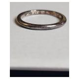 Silpada .925 Sterling Silver Band Ring 3.35g