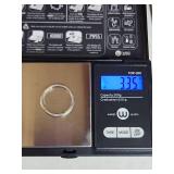 Silpada .925 Sterling Silver Band Ring 3.35g