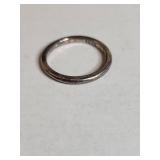 Silpada .925 Sterling Silver Band Ring 3.35g