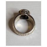 Silpada .925 Sterling Silver Pearl Ring 14.9g