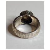 Silpada .925 Sterling Silver Pearl Ring 14.9g