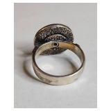 Silpada .925 Sterling Silver Mayan Calendar Ring 11.8g