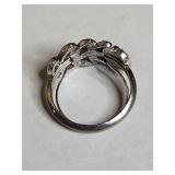 Three-Ring Collection - Gold Tone, Zodiac, and Silver-Tone Band