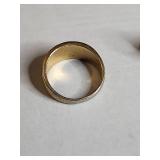 American Flag Themed Ring with Multi-Gemstone Companion