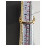 American Flag Themed Ring with Multi-Gemstone Companion