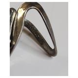 Empire Sterling Silver Art Deco Ring