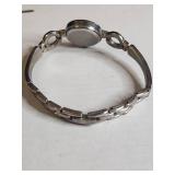 Crystal Embellished Bracelet Watch