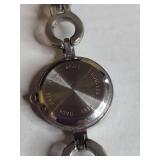 Crystal Embellished Bracelet Watch