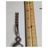 Crystal Embellished Bracelet Watch