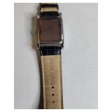 Silpada Square Japanese Watch with Leather Band