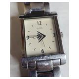 Silpada Square Face Watch with Steel Band