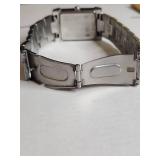 Silpada Square Face Watch with Steel Band