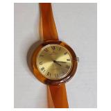 Meister Anker Amber Watch with Roman Numerals