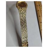 Geneva Gold Nugget Pattern Watch