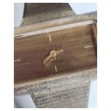 1970s Sutton Rectangular Watch with Metal Band