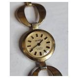 Teuton 17 Jewels Ladies Watch with Circle Link Band