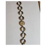 Teuton 17 Jewels Ladies Watch with Circle Link Band